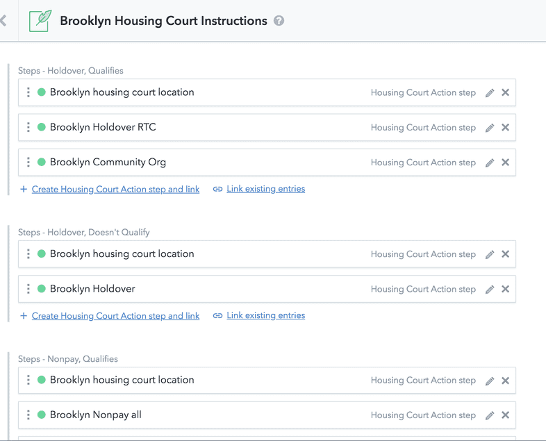 Housing Court Example