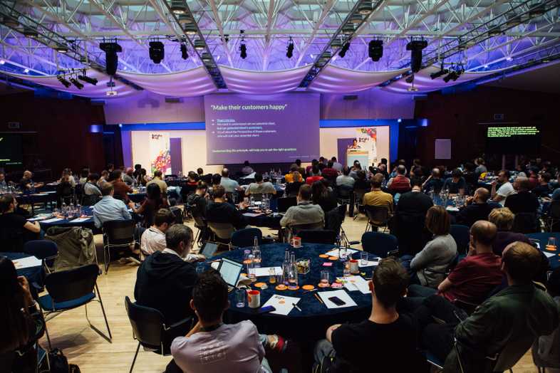 Audience at Gatsby Days, London